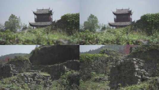 中国南方长城 苗疆边墙高清在线视频素材下载