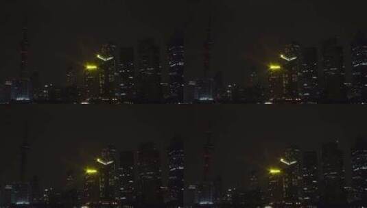 上海 夜景 陆家嘴 外滩 东方明珠 城市风光高清在线视频素材下载