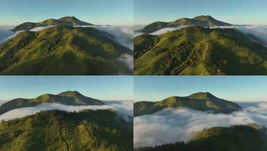 高山云雾美景高清在线视频素材下载