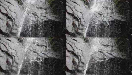 北京双龙峡自然风景区小瀑布视频素材高清在线视频素材下载