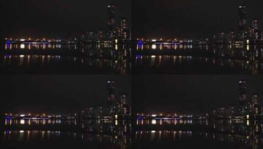 深圳湾夜景 5204高清在线视频素材下载