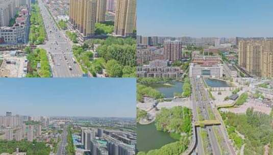 【合集】唐山市马路街景车流高清在线视频素材下载