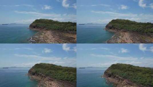 香港东平洲海岛高清在线视频素材下载