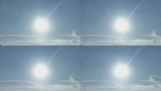 太阳实拍阳光仰拍太阳仰视太阳仰望太阳天空高清在线视频素材下载