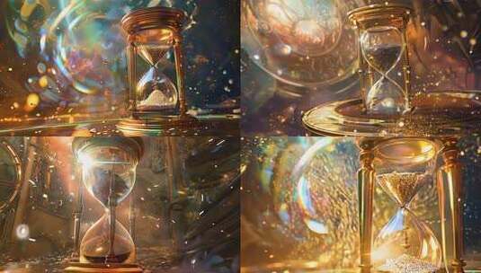沙漏流沙 时光流逝时光飞逝 时间流逝片头高清在线视频素材下载
