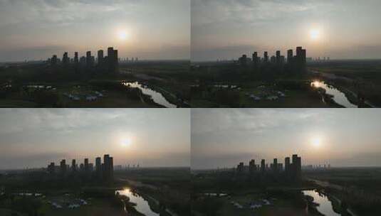 夕阳晚霞黄昏傍晚高清在线视频素材下载