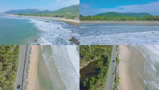 海南日月湾高清在线视频素材下载