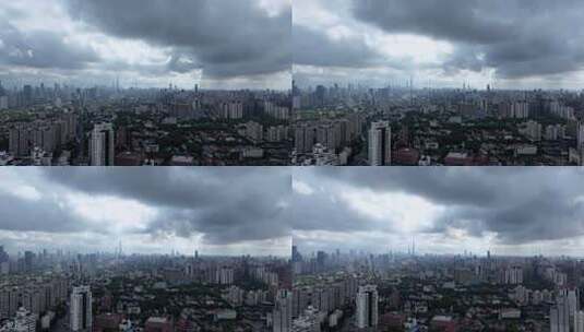 上海徐汇区延安空镜高清在线视频素材下载