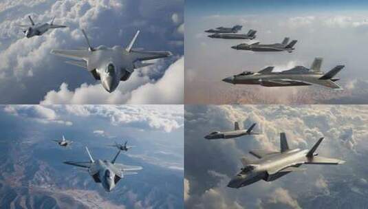 歼20战斗机生产制造飞行合集高清在线视频素材下载