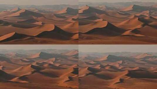 连绵起伏的沙丘高清在线视频素材下载