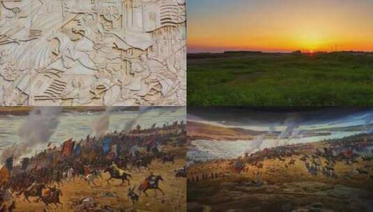 古代战争图 视频合集高清在线视频素材下载
