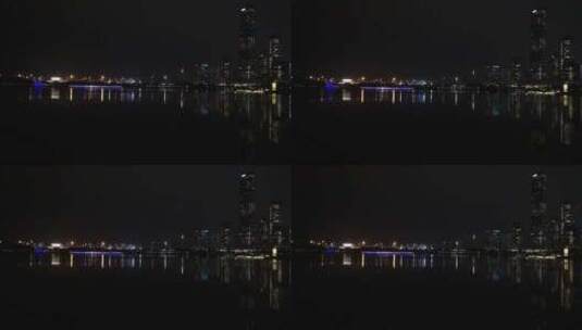 深圳湾夜景 5196高清在线视频素材下载