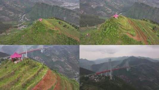贵州北盘江第一大桥高清在线视频素材下载