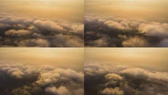 4k无人机航拍穿越云海延时高清在线视频素材下载