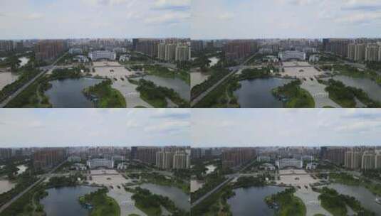 江西福州城市宣传片地标建筑航拍高清在线视频素材下载