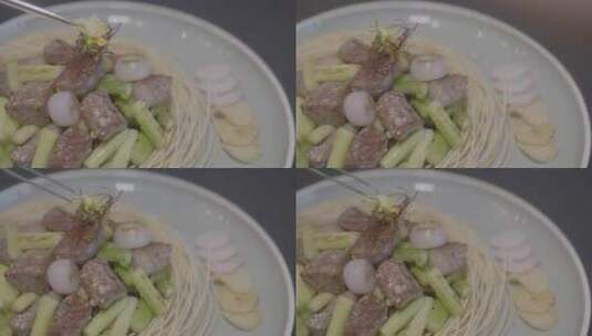 20220610广州洲际美食粤菜制作过程高清在线视频素材下载
