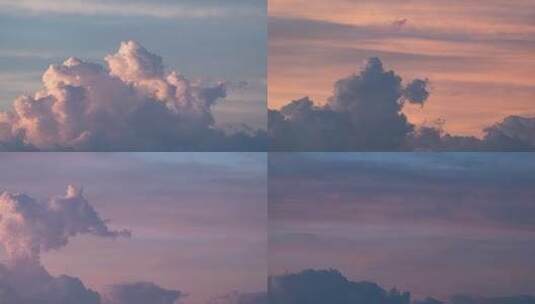 天空中的云朵白云延时视频高清在线视频素材下载
