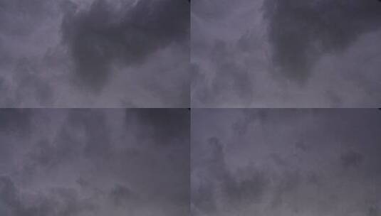 阴天延时乌云天空天气变化乌云密布雷雨天气高清在线视频素材下载