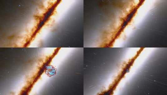 宇宙星系新银河高清在线视频素材下载