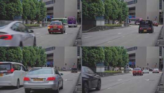 【正版素材】香港城市街道尖沙咀高清在线视频素材下载