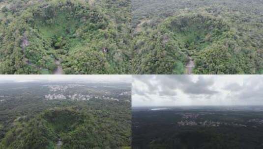 海口火山口公园风光高清在线视频素材下载