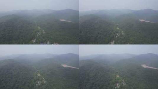 安徽滁州琅琊山景区航拍高清在线视频素材下载
