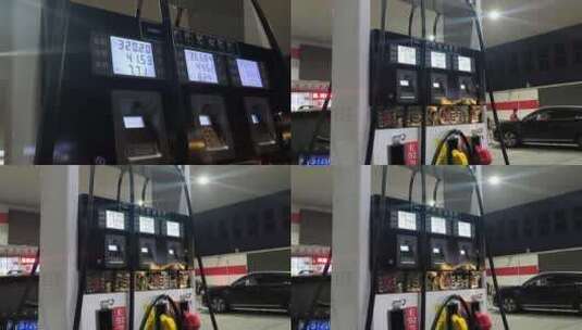 加油站加油表素材高清在线视频素材下载