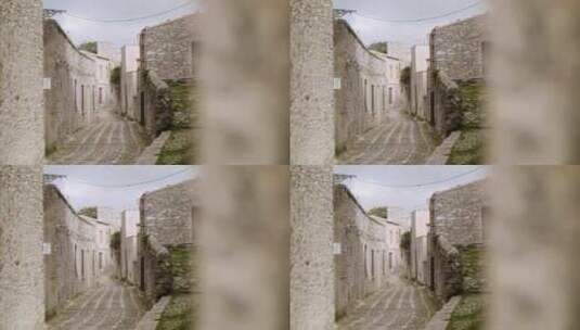 西西里岛，意大利，小巷，狭窄的街道高清在线视频素材下载