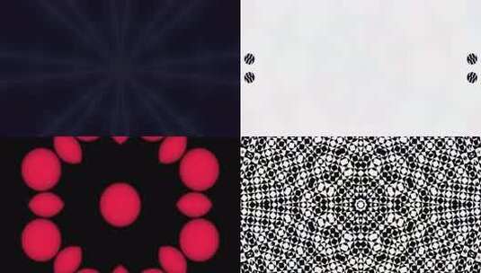 103 4K欢快创意色块万花筒背景高清在线视频素材下载