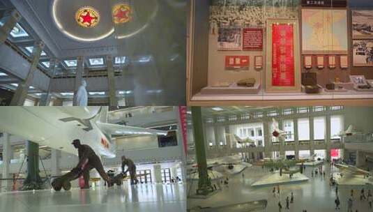北京中国人民革命军事博物馆高清在线视频素材下载