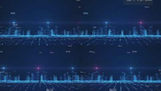 【全息】数字城市高清在线视频素材下载