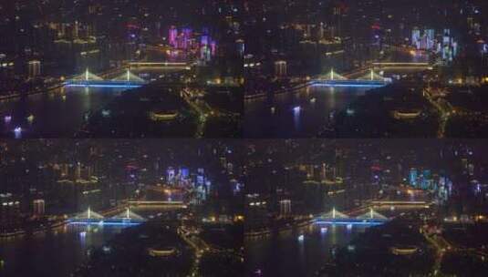 夜晚的广州城市高清在线视频素材下载