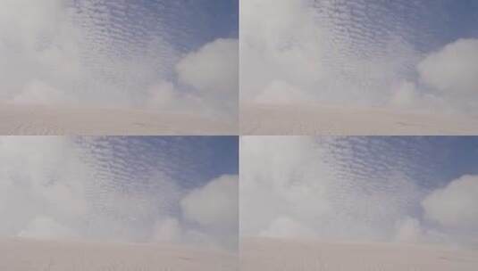 沙漠天空景观高清在线视频素材下载