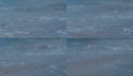 海面上的浪花景观高清在线视频素材下载