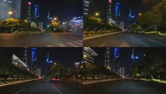 上海封城中现代都市东方明珠高清在线视频素材下载