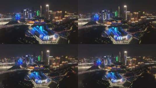 4K重庆江北城市空镜实拍画面34高清在线视频素材下载