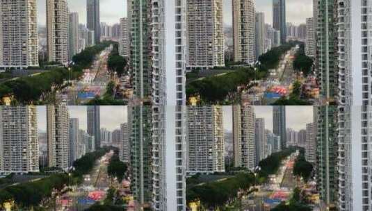 深圳城市延时摄影高清在线视频素材下载