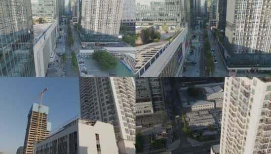 深圳城市建筑航拍高清在线视频素材下载