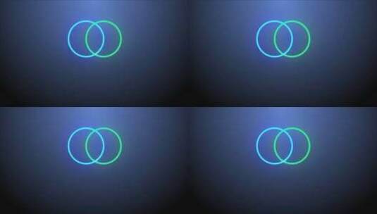 五环粒子背景视频素材高清在线视频素材下载
