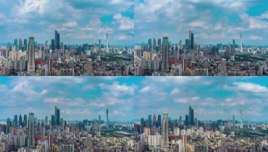 广州市城市中心高清在线视频素材下载