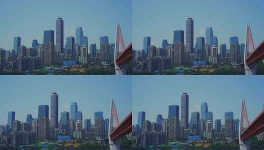 重庆城市建筑高清在线视频素材下载