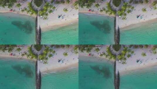 海边海景沙滩美景旅游度假高清在线视频素材下载