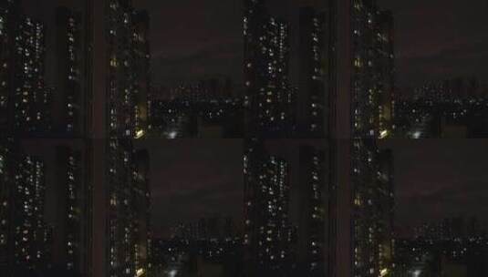 夜景万家灯火高清在线视频素材下载