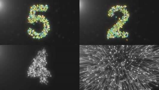 创意倒计时数字倒计时活动倒计时粒子倒计时高清在线视频素材下载