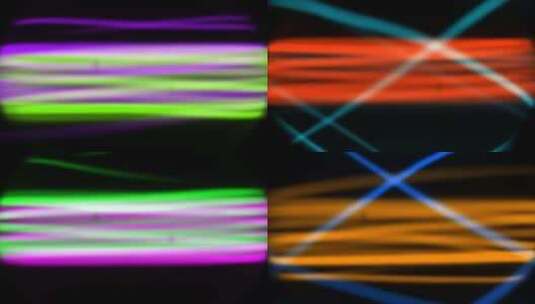 科学光谱，彩色灯光摘要高清在线视频素材下载