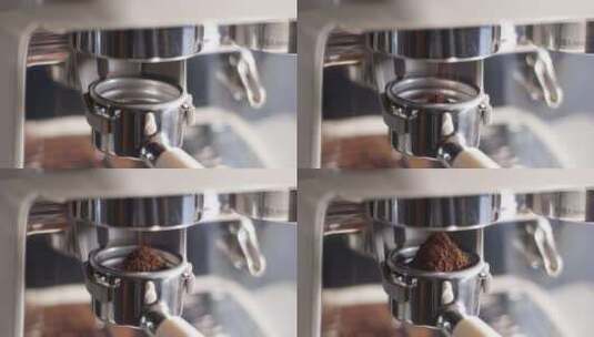 咖啡粉 咖啡豆研磨3高清在线视频素材下载