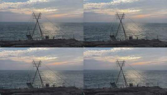 海岛夕阳4k高清在线视频素材下载
