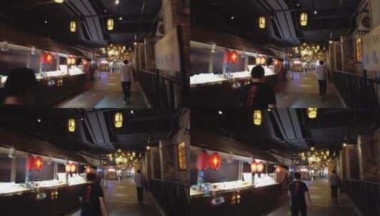 上海风情街1192弄4K实拍视频素材高清在线视频素材下载