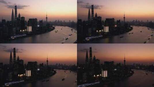上海航拍高清在线视频素材下载