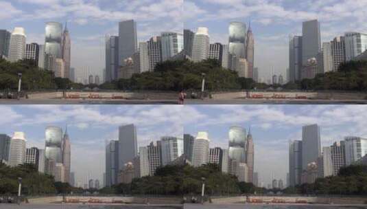 广州城楼群高清在线视频素材下载